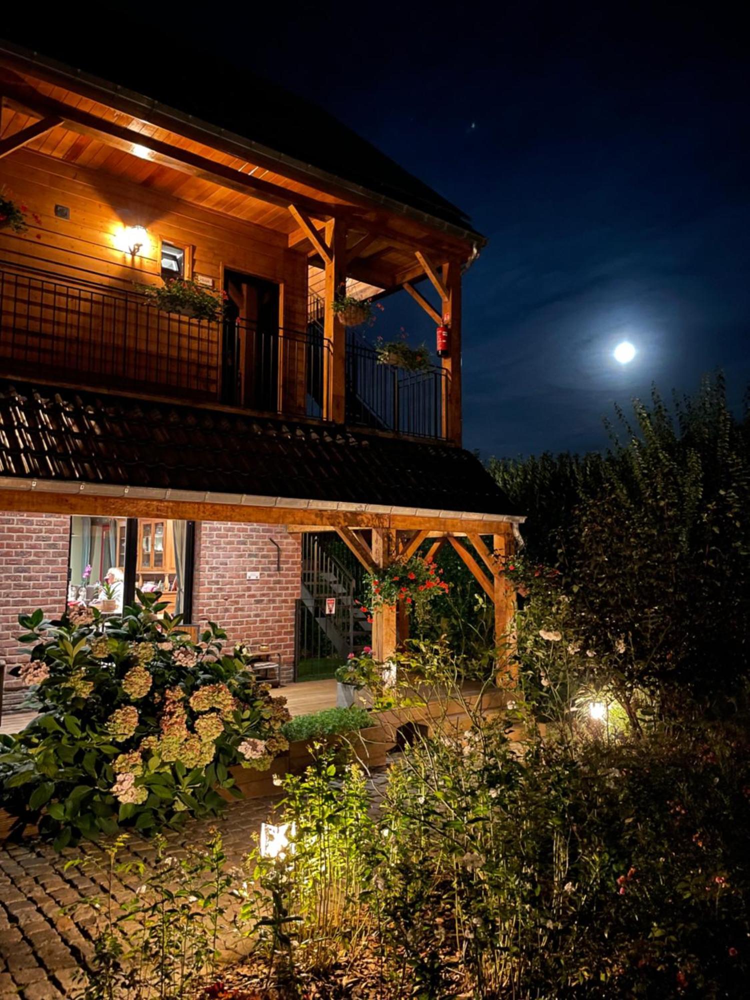 Hallerbos B&B in Bluebell Forest Halle  Exterior foto