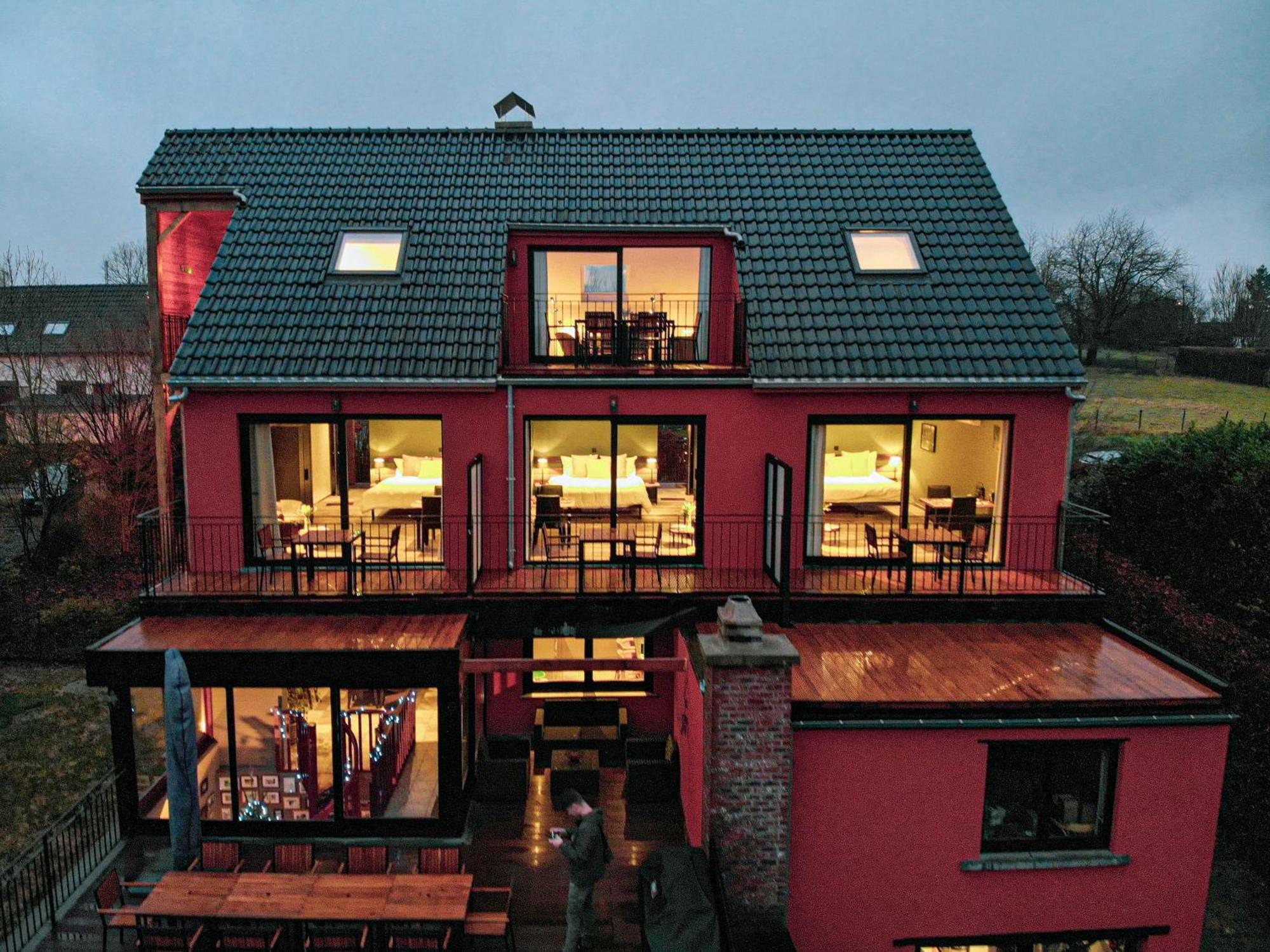 Hallerbos B&B in Bluebell Forest Halle  Exterior foto