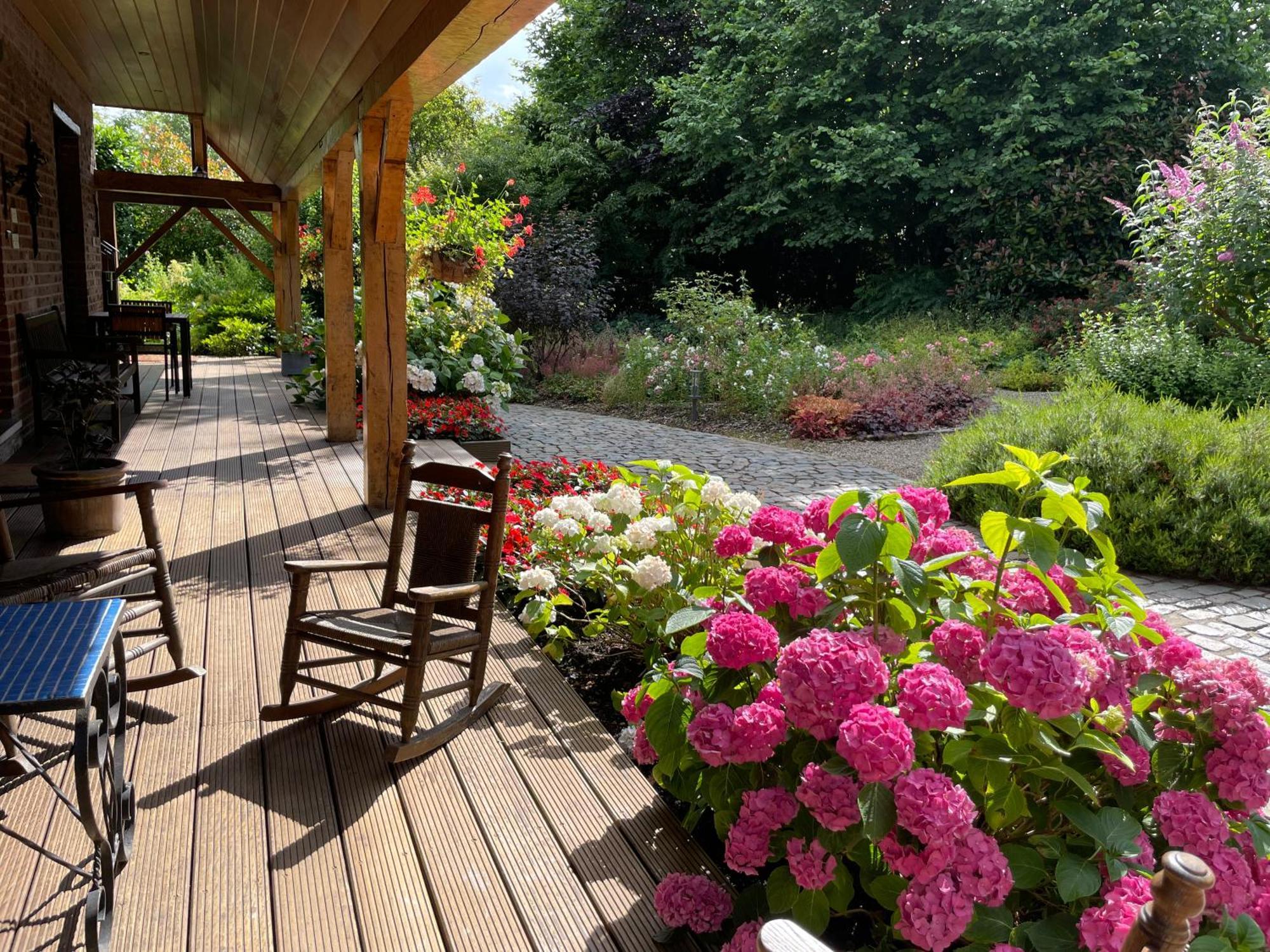 Hallerbos B&B in Bluebell Forest Halle  Exterior foto